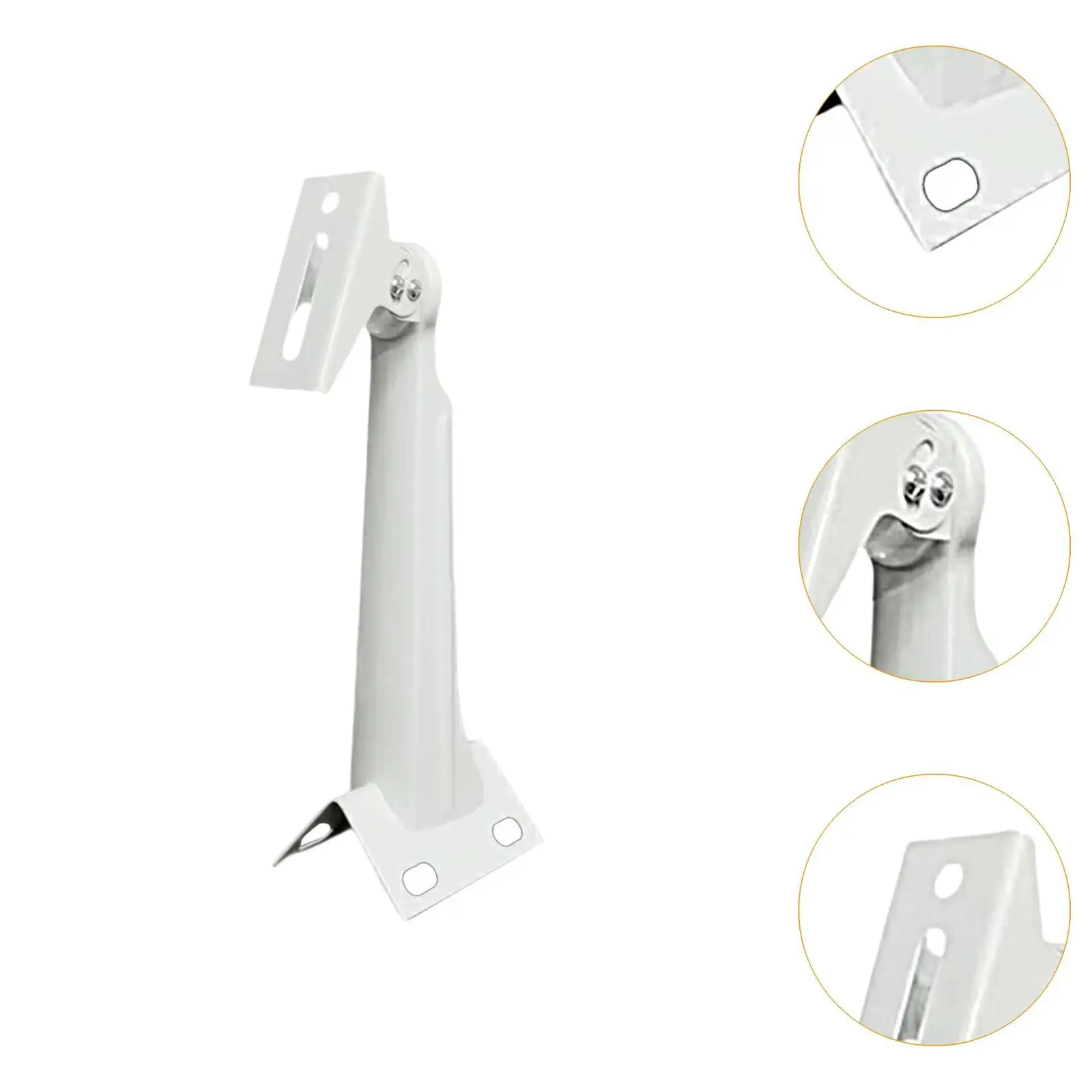 رأس منقار البط قابل للتعديل للكاميرا الأمنية ، مثبت على الحائط ، حامل السقف ، داخلي وخارجي