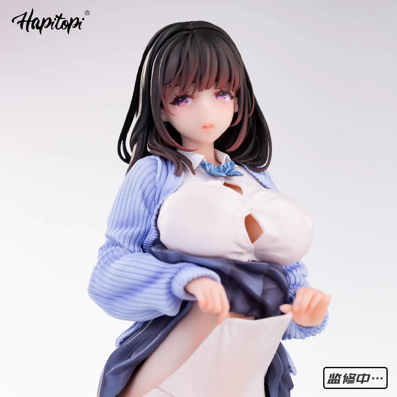 In Stock Hapitopi Bathroom Sister Chasing Eyes Sexy Girl Ornaments Anime Action Figure Toy Gift Model Collection