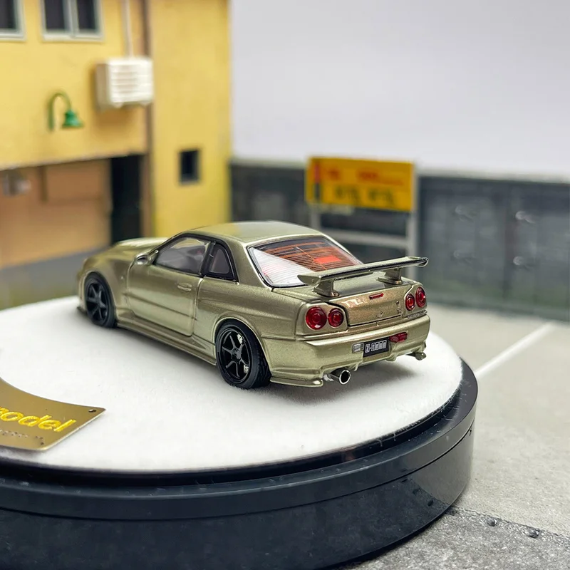 Pgm Onemodel 1:64 Gtr R34 Metal Model Car Gifts