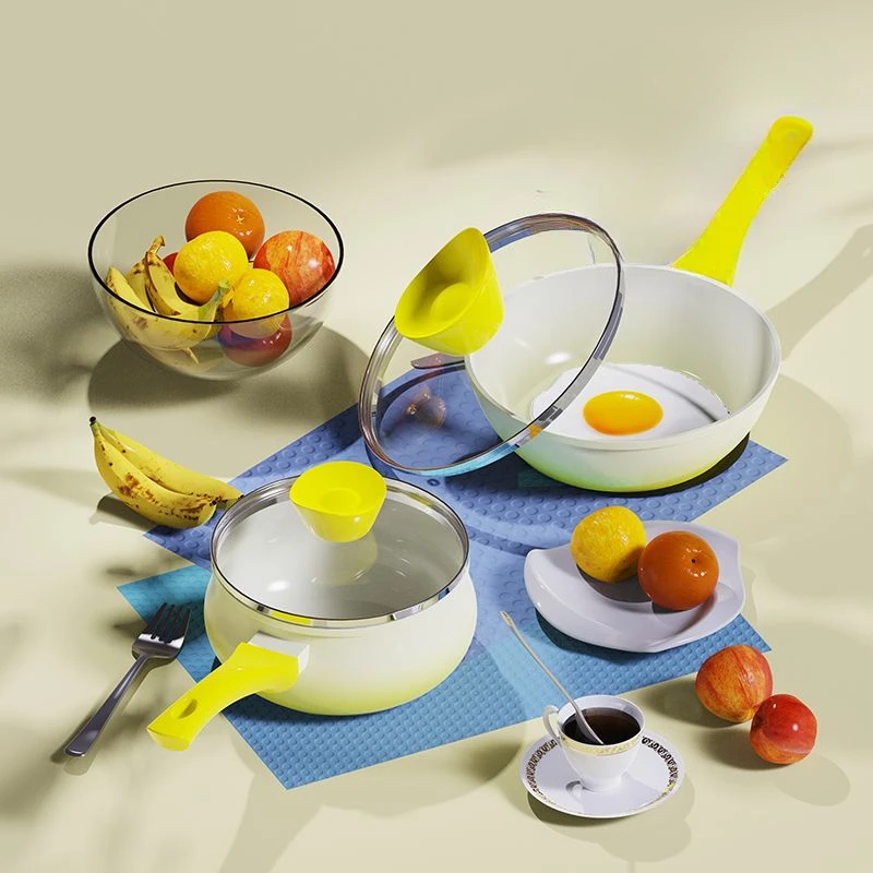 السيراميك وعاء الحليب الصغيرة المنزل غير عصا الطفل الغذاء عموم المطبخ طباخ الغاز التعريفي طباخ العالمي لحظة الغليان المعكرونة وعاء