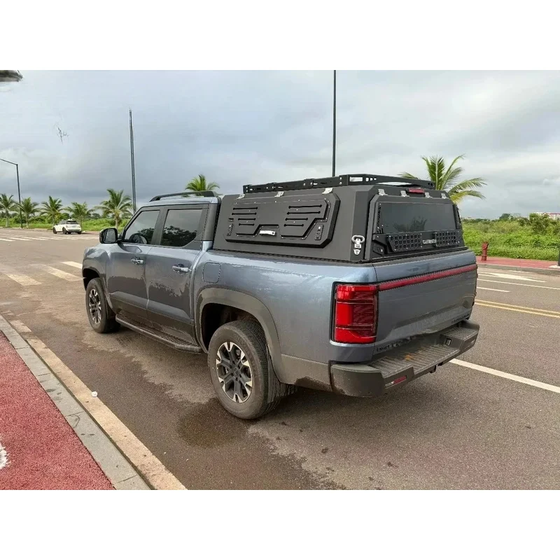 Extreme:One-Piece Assembly Lockable Waterproof Pickup Cover Light Bed With Hardtop Canopy