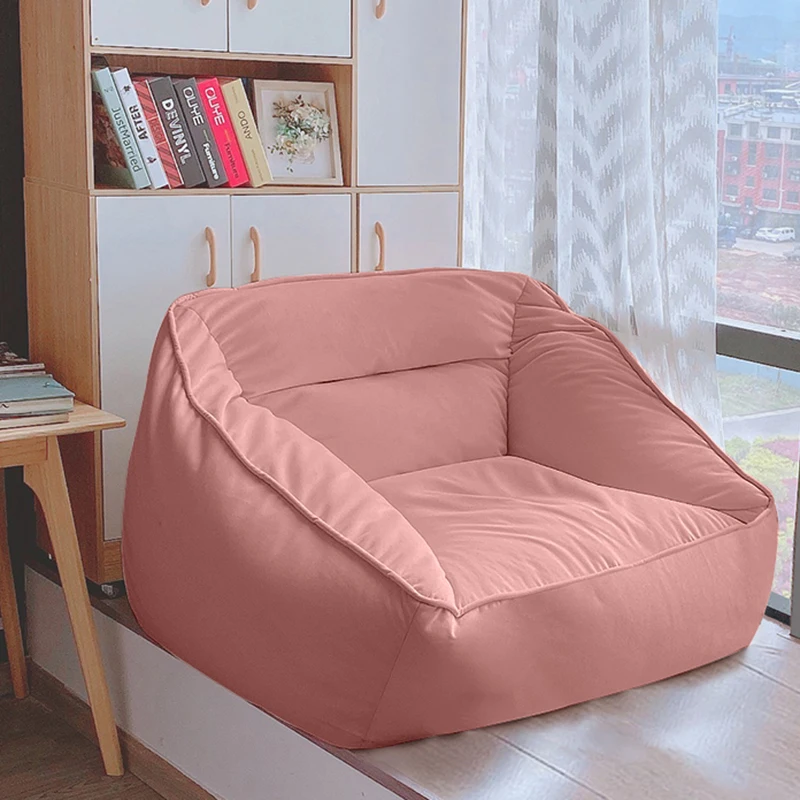 Quarto confortável Bean Bag Sofás, Lounge preguiçoso moderno, mobiliário nórdico, decorações ergonômicas piso, Divani Soggiorno