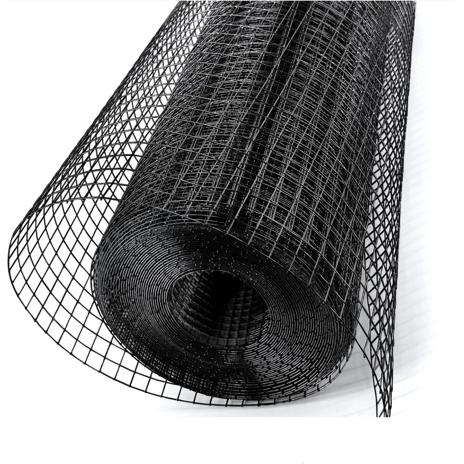 

Black Hardware Cloth 12 in 48 in x 100.1 ft 19 Gauge - Chicken Wire Fencing, PVC Vinyl Coated Hardware Cloth, Mh Garden Fenci