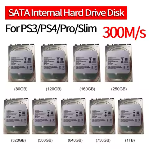 SATA Internal Hard Drive Disk for Sony PS3/PS4/Pro/Slim Game Console Hard Disk
