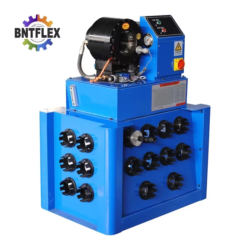 Factory Automatic 1/4-2'' Hydraulic Hose Pipe Pressing Tool Crimper Excavator Hose Crimping Machine