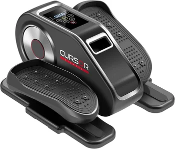 デスク楕円形マシン、電動シートペダルエクササイザー、ミニ楕円レッグエクササイザー、12レベルスピード、前後