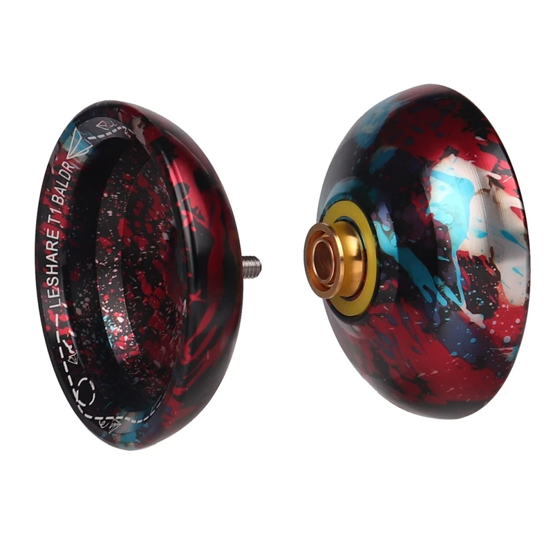 T1 BALDR Unresponsive Yoyo Competitive Yo-Yo,Alloy Yoyo For Beginners,Easy Practise Tricks,With Strings