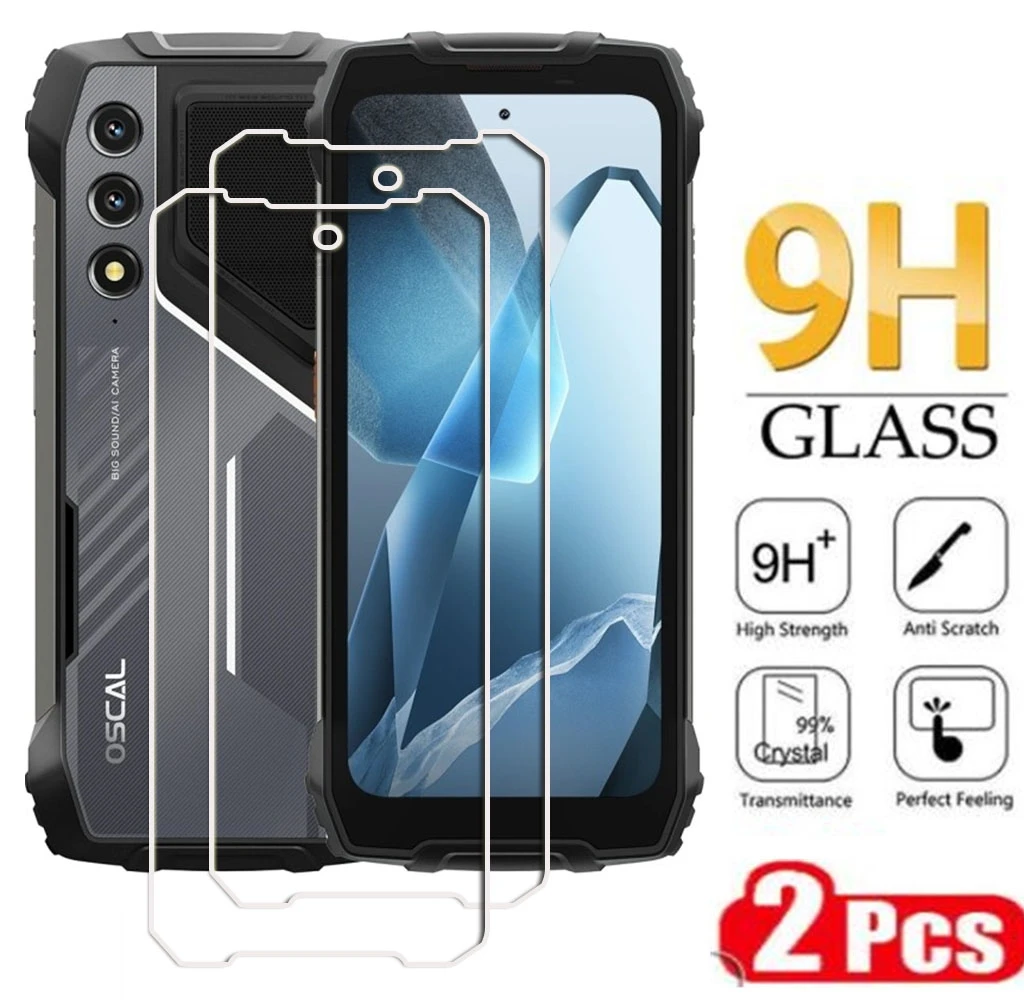 2PCS 9H Tempered Glass For Blackview Oscal Pilot 1 BlackviewOscalPilot1  6.67" OscalPilot1 Screen Protective Protector Film
