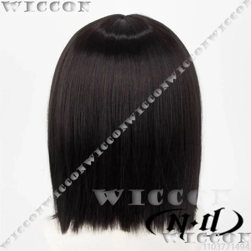 Jo Rin Qiao Ling Anime Link Fare clic su Cosplay Prop Nero Corto Bobo Capelli Carino Jk Ragazza Donne Halloween Party Cos Vestito Personalizzato