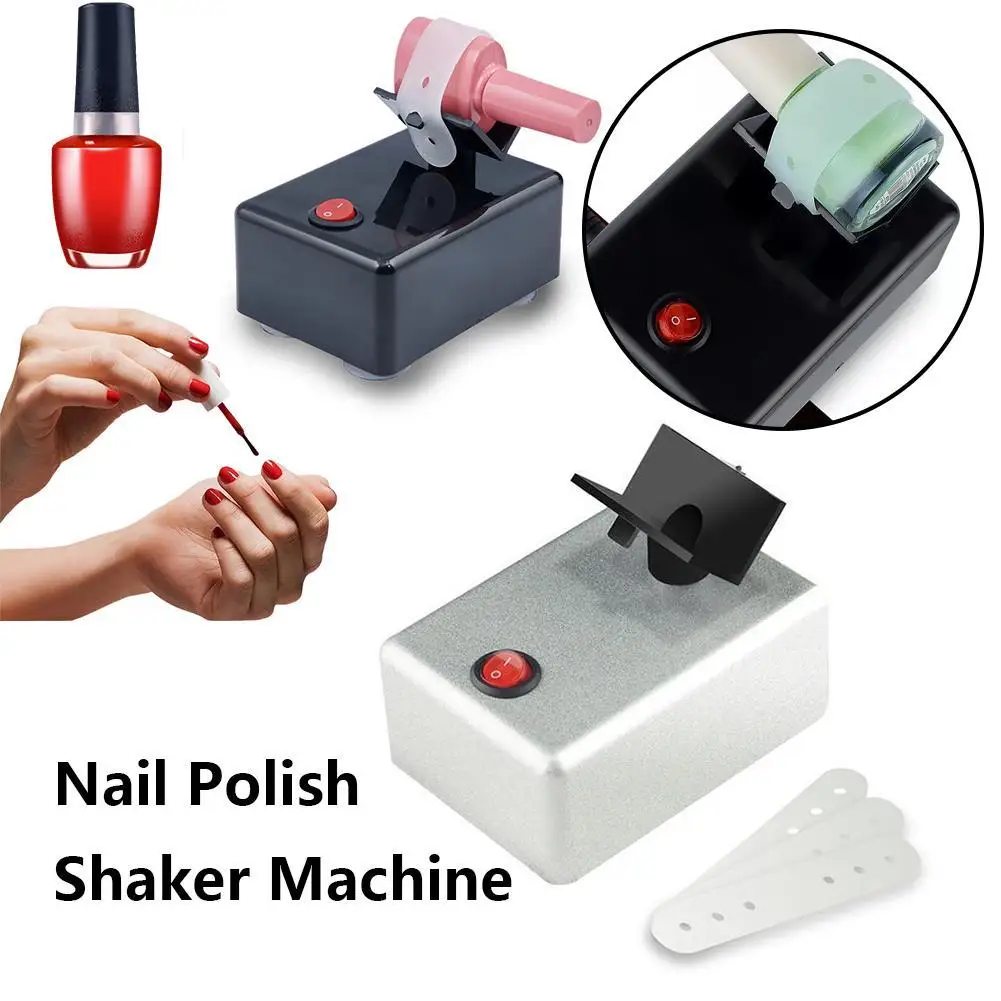 

NEW High-end Electric Nail Polish Shaker Tattoo Ink Pigment Shaking Mixer UV Nail Gel Paint Liquid Anti-Caking Shaking Machine