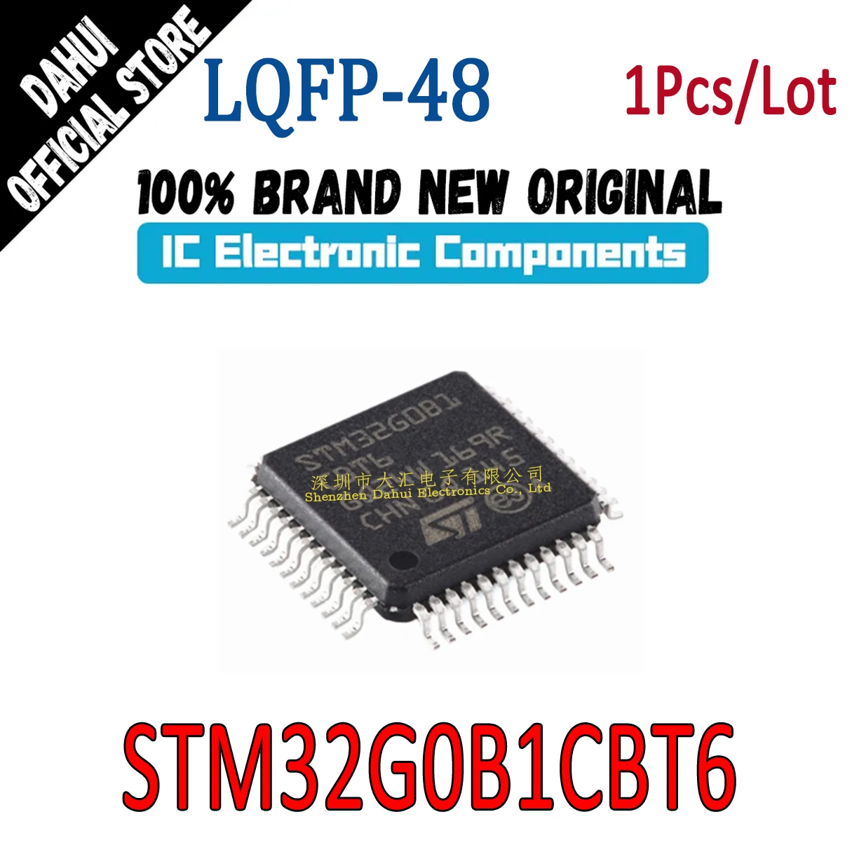 

STM32G0B1CBT6 STM32G0B1 CBT6 LQFP-48 microcontroller chip IC New original