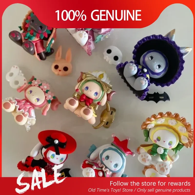 

Genuine Emma Secret Forest Masquerade Series Blind Box Cute Desktop Ornamen Collect Model Doll Pendant Mystery Girls Gifts