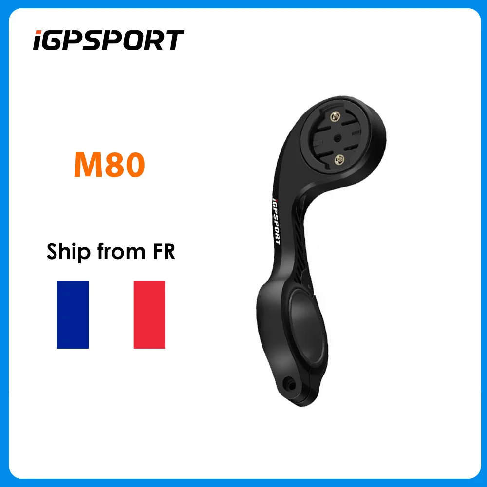 iGPSPORT Fahrradcomputer-Halterung Verlängerung M80 Out-Front Fahrradhalterung für iGPSPORT Fahrradcomputer