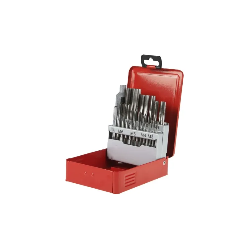 RS PRO 22 piece HSS tap and drill set M3M4M5M6M8M10M12