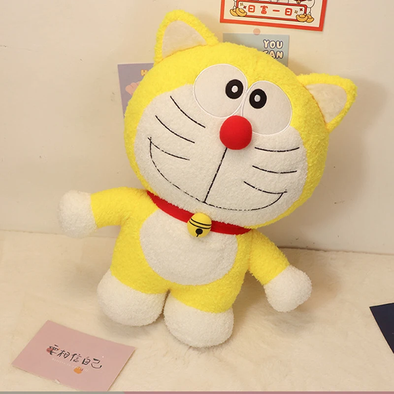 40cm Pluszowe Zabawki Doraemon Klasyczna Duża Pluszowa Maskotka Kreskówkowa Anime Poduszka Urodzinowa Lalka Kawaii Wypchany Prezent dla Dzieci na Boże Narodzenie