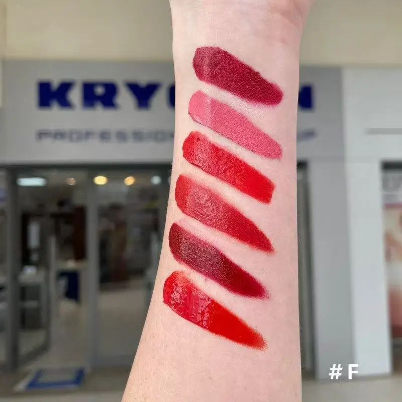 Ensemble de rouge à lèvres 6 en 1, taille échantillon 3g, brillant à lèvres mat, teinte imperméable, antiadhésive, ne se décolore pas, maquillage, cosmétique, soins pour les lèvres