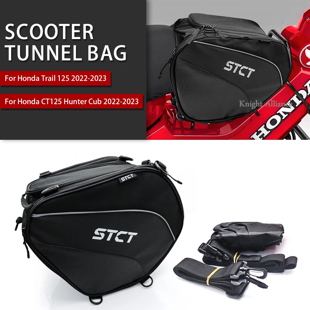 

CT125 Motorcycle Scooter Tunnel Bag Waterproof Navigation Tank Bag Tool Bags For Honda CT 125 Hunter Cub Trail 125 2022-2023