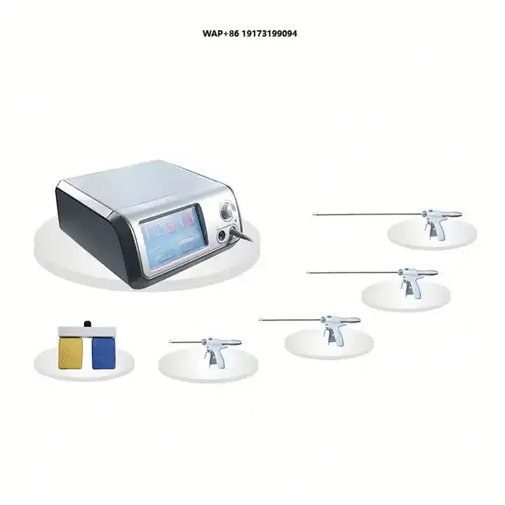 Other veterinary instruments use ultrasonic scalpels for simultaneous precision cutting and solidification