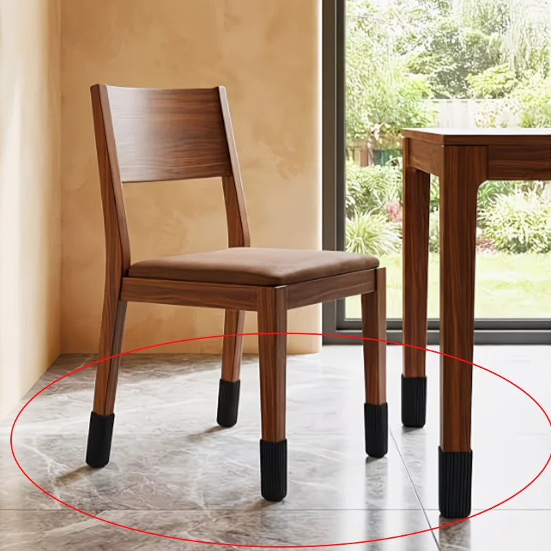 Elastic Knitted Chair Leg Floor Protectors Anti-Scratch Silent Table Furniture Feet Socks With Thick Felt Bottom