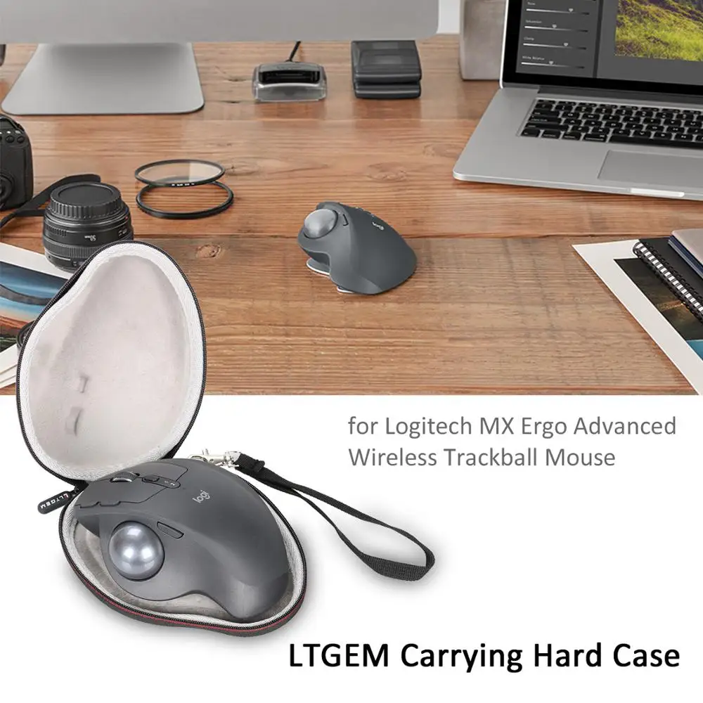 

LTGEM EVA Hard Travel Carry Case for Logitech MX ERGO Advanced Wireless Trackball Mouse