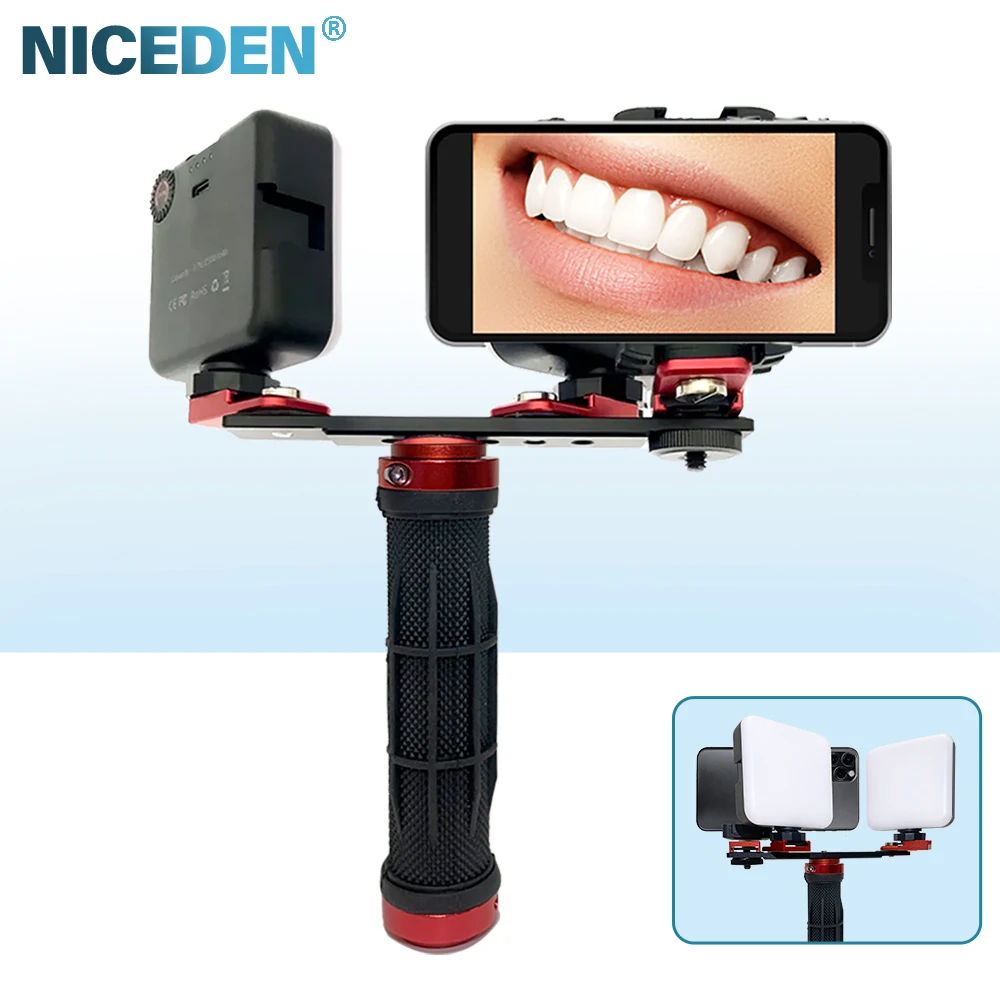 

Niceden Dental Mobile Photography LED Light Bluetooth Intraoral Photo Video Flashlight Lighting For Dentist Treatment Lamp