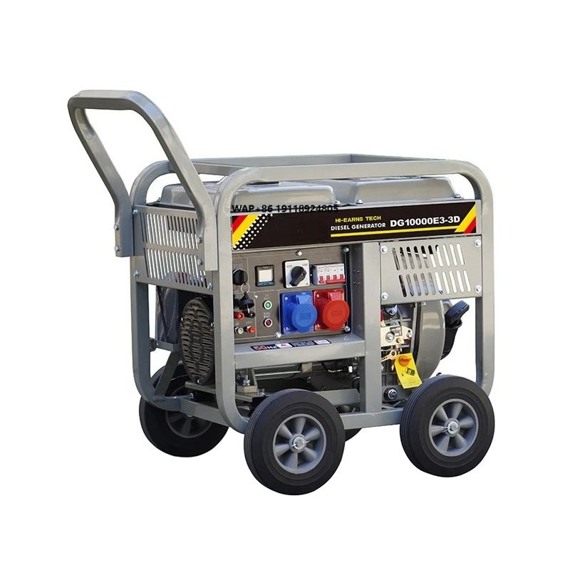 

DG10000E3-3D 6.5kW Small Double-Cylinder Alternator Silent Open Frame with Heating Button 50Hz Frequency