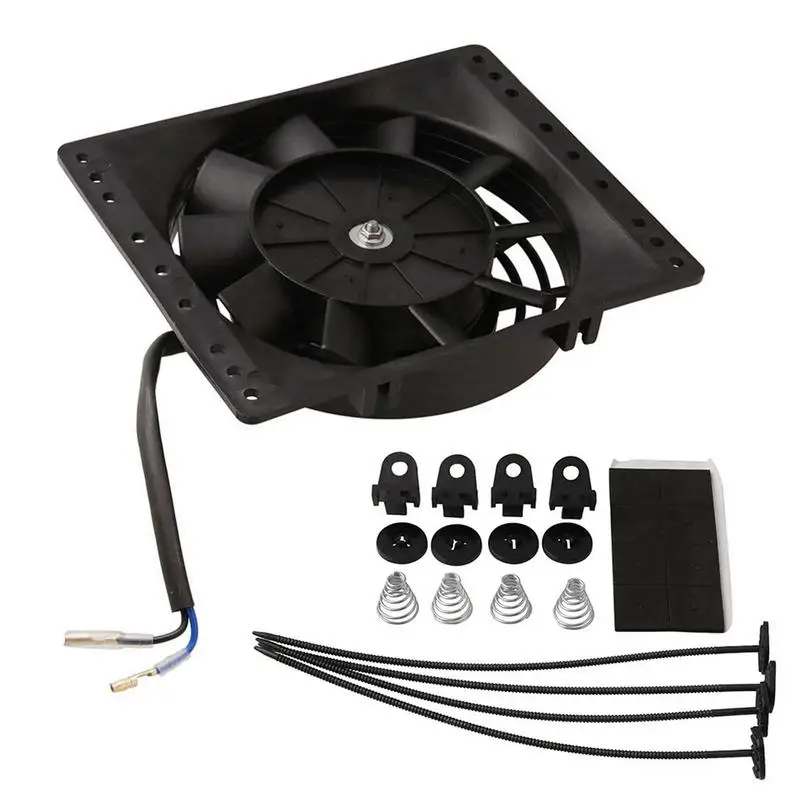 

High Speed 12V Radiator Cooling Fan Car Engine Electric Fans For Radiators 6 Inches Auto Cooling Fan With Mounting Kit