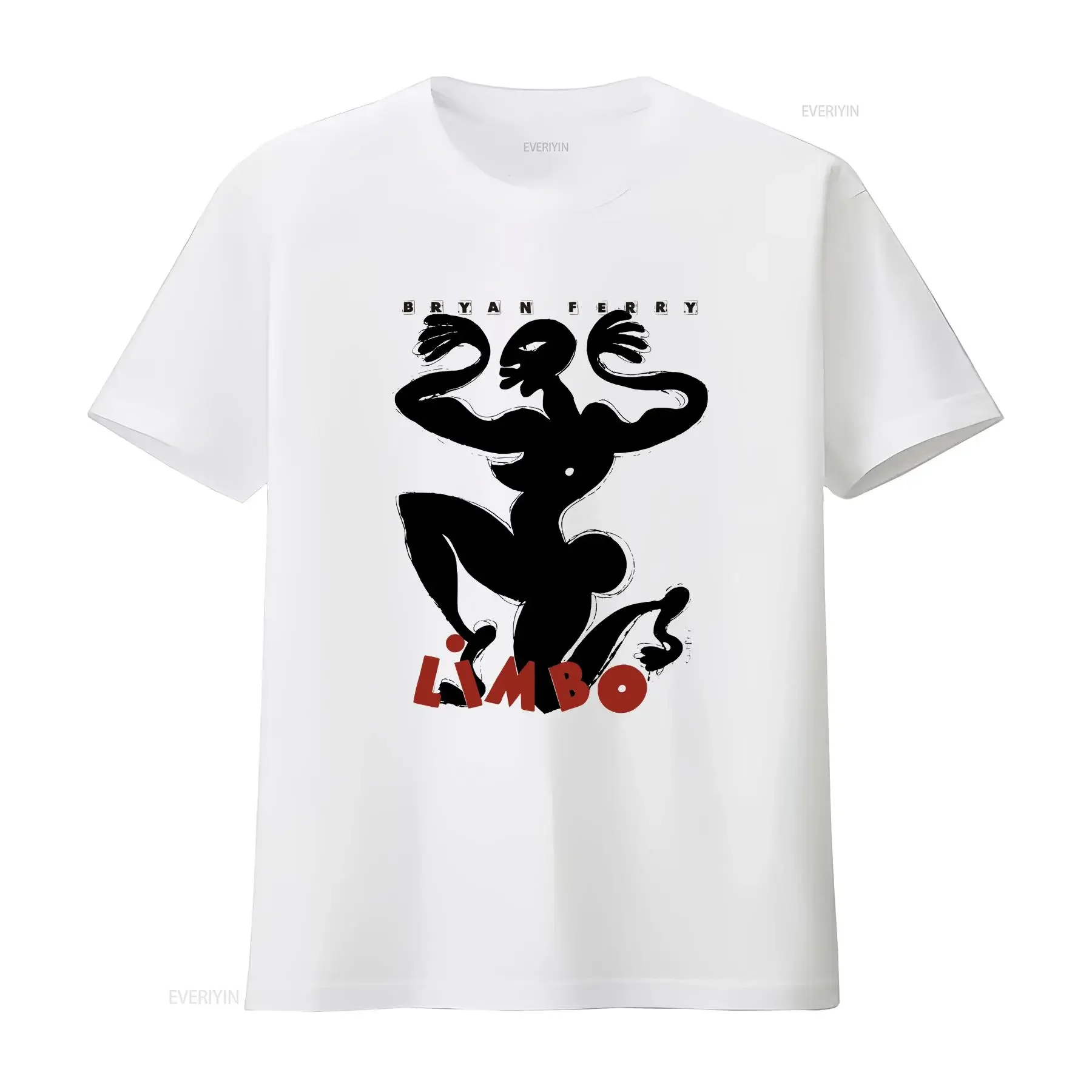 Vtg 80s Bryan Ferry Limbo Faded White All Size S to 5XL T Shirt AM324 vintage Washed Stretched Versatile Soft graphic vintage