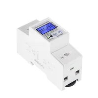 Single Phase AC 230V 80A Energy Meter KWH RS485 Modbus RTU Communication Pulse Output Power Consumption Electrical Instruments