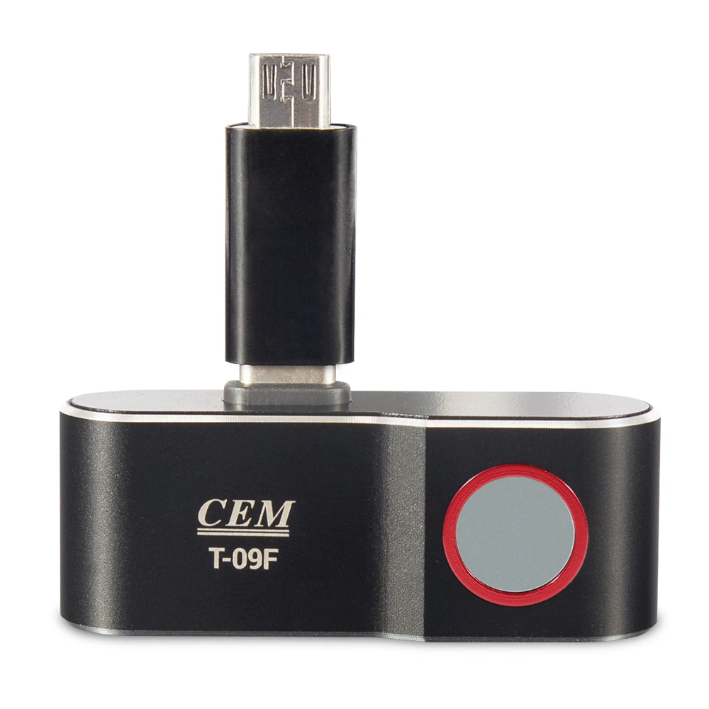 CEM T-09F 열화상 카메라, 산업용 적외선 카메라, 안드로이드 USB-CMicroUSB