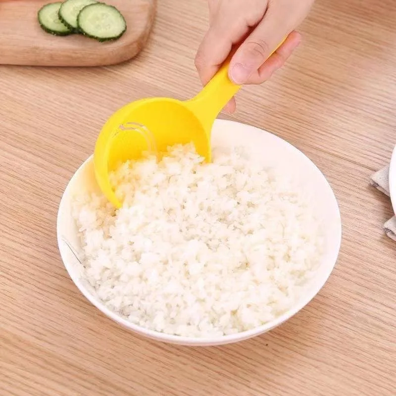 1pc Semi Circular Rice Ball Mold Food Grade Plastic Rice Ball Shaping Tool DIY Curry Rice Topping Mold Kitchen Accessories