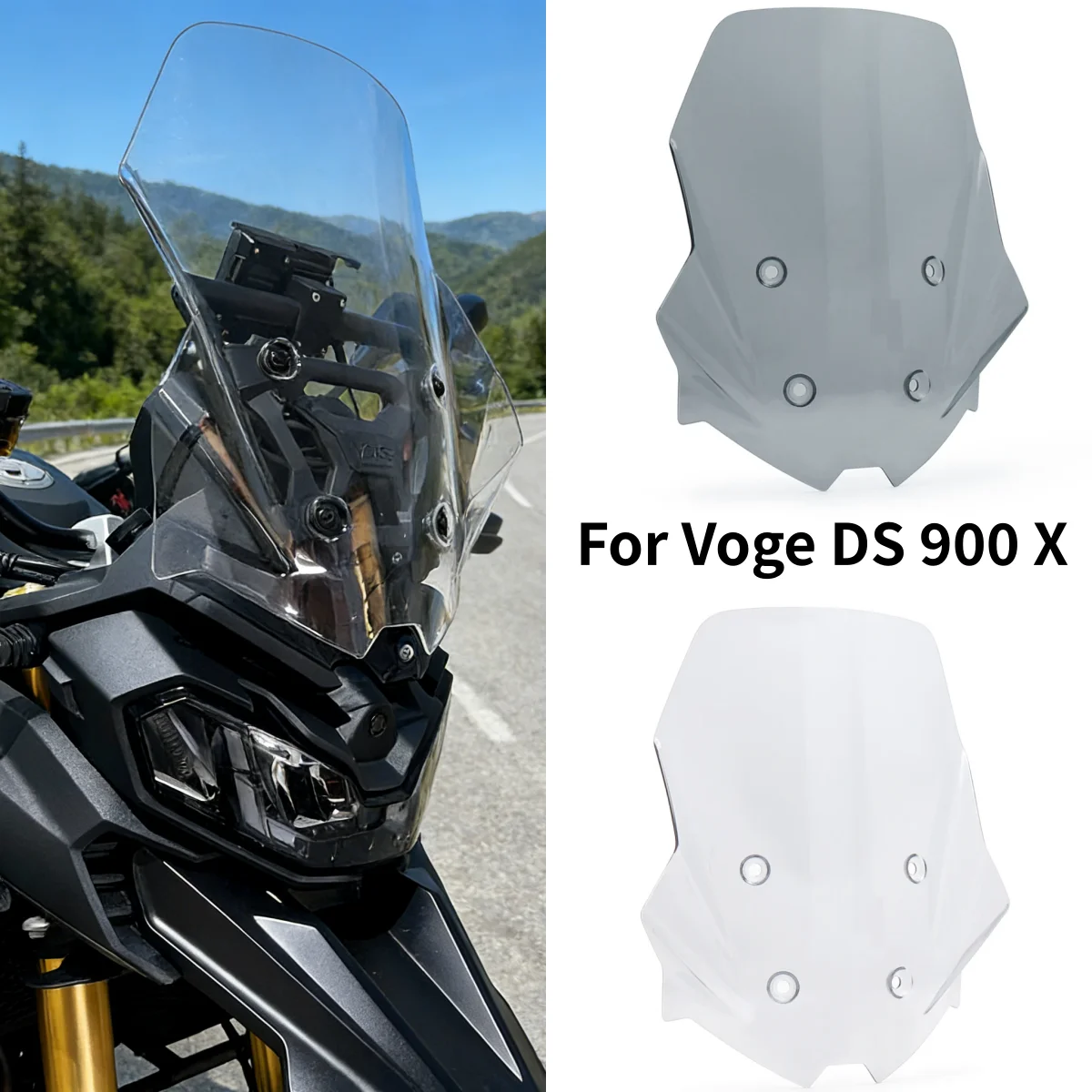 

2024 2025 Ветровое стекло для мотоцикла VOGE DS900X DS 900X 900DSX 900 DSX DSX900, ветрозащитный дефлектор, визор