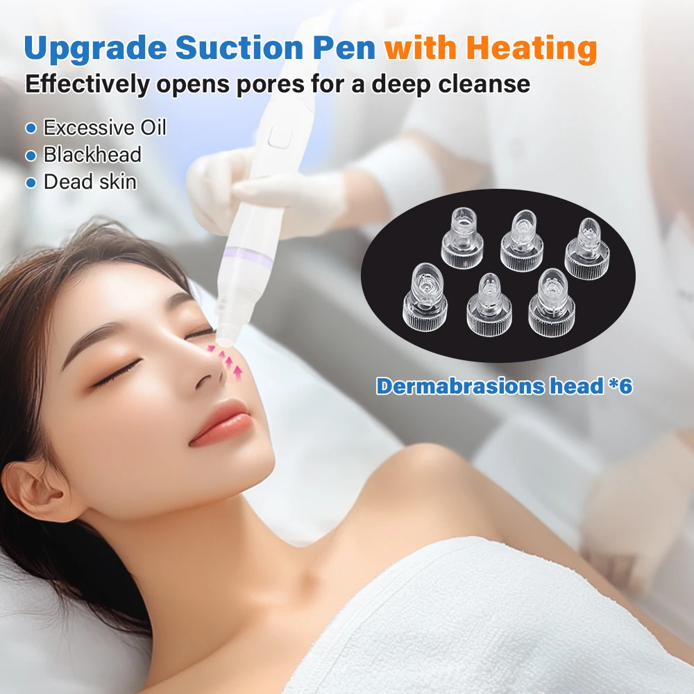 YTYINHot فقاعة فراغ إزالة الرؤوس السوداء هيدرو الأكسجين رذاذ تجميل الوجه هاين مع 9 لغات #4