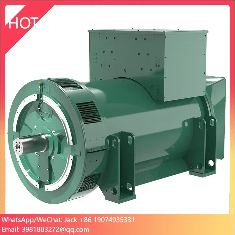 

Factory Price Synchronous AC 40kw 50kw 100kw 160kw 200kw Leroy Somer Brushless Alternator With Avr