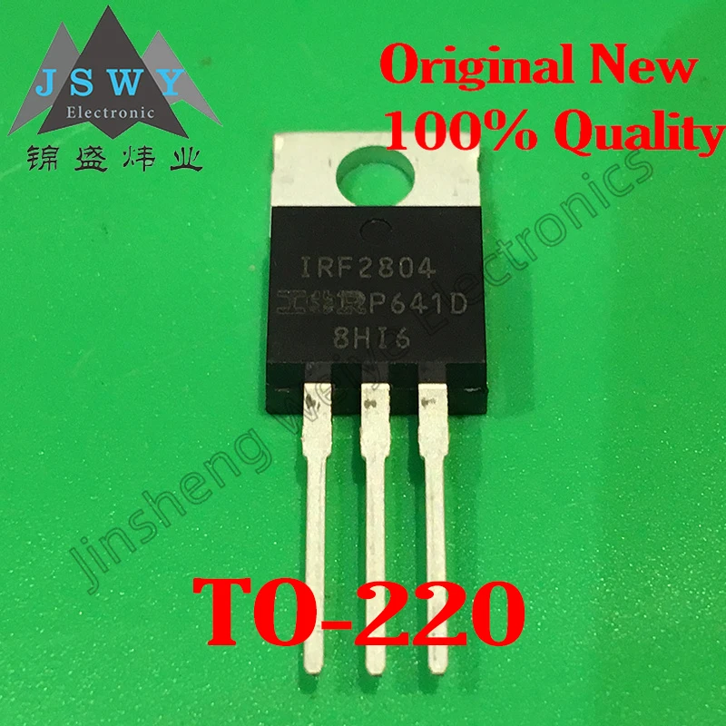 5 Buah IRF2804 F2804 IRF2804PBF In-Line FET TO-220 100% Baru Asli Gratis Pengiriman