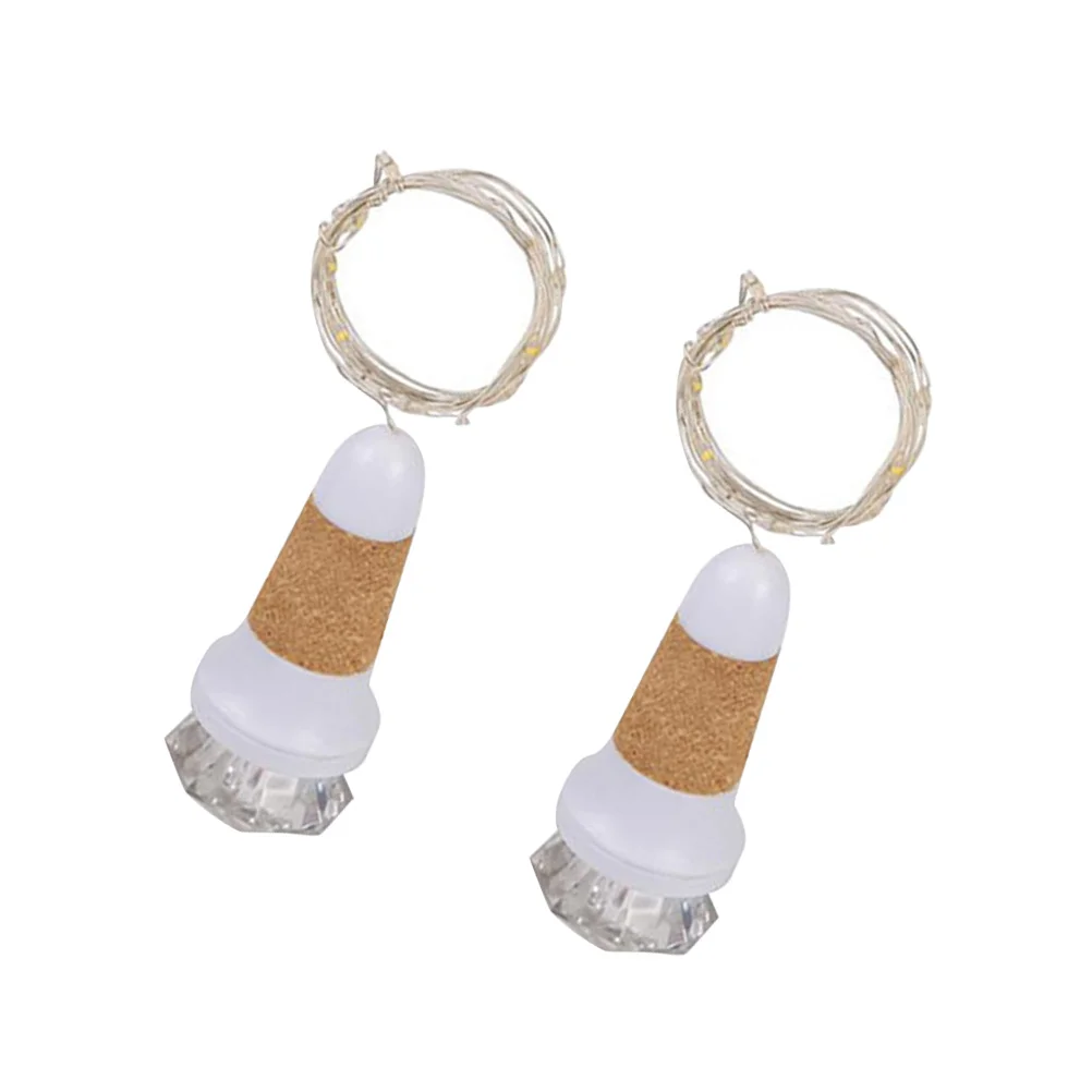 

2 PCS/Set LED Bottle Light Powered Rechargable Rechargeable Batteries