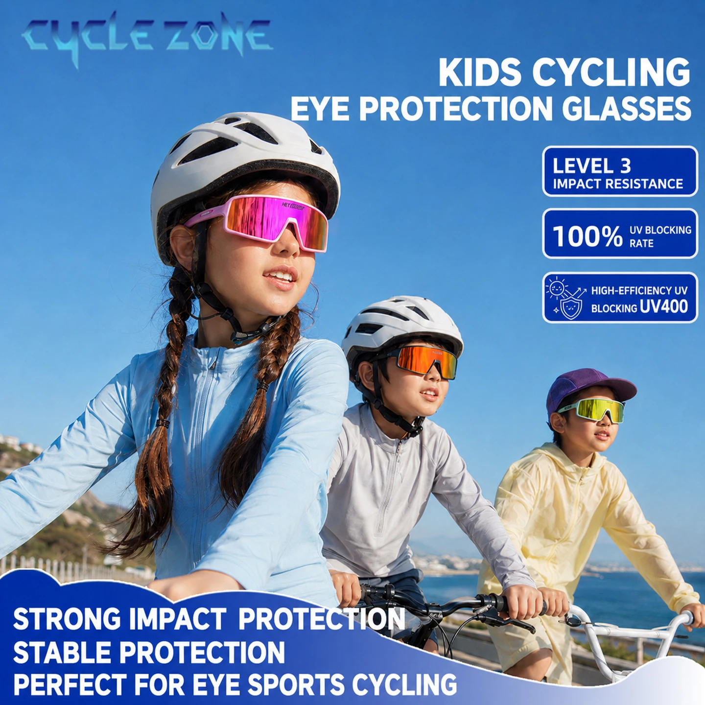 Kids Sunglasses Sports Cycling - Kids Outdoor Zone 评论和价格
