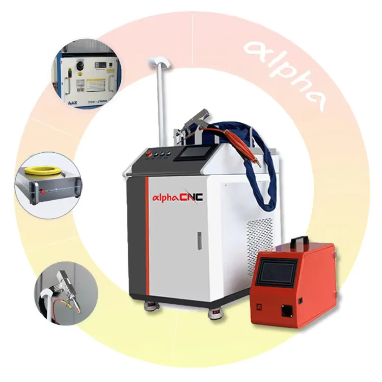 

Ручной сварочный аппарат Цена волокна Hine Cost Оборудование для лазерной сварки Air Coog для продажи