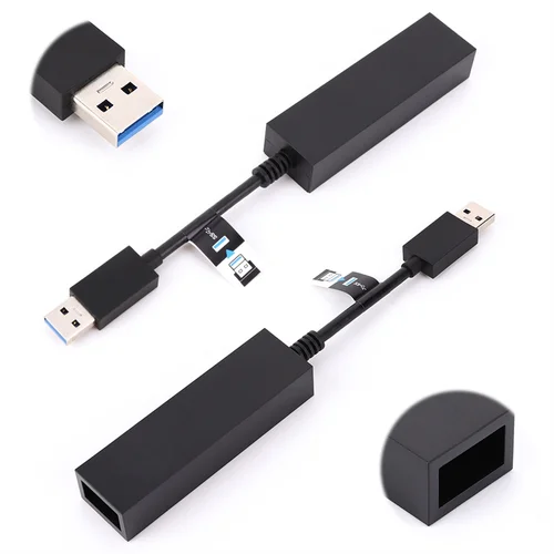 Imagen 1 del producto AC57-Para adaptador de cámara PS4 para consola PS5, conector de Mini cámara, convertidor USB 3,0, Cable de conexión para PS5, PS4, VR 4, PS5 VR