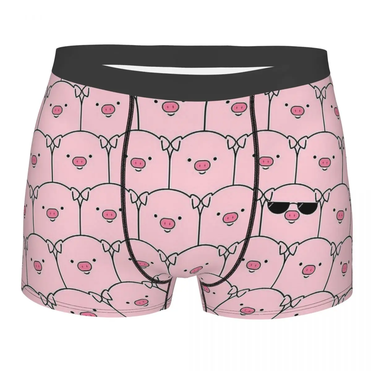 

Animal Meme That Cool Pig Underpants Cotton Panties Man Underwear Print Shorts Boxer Briefs