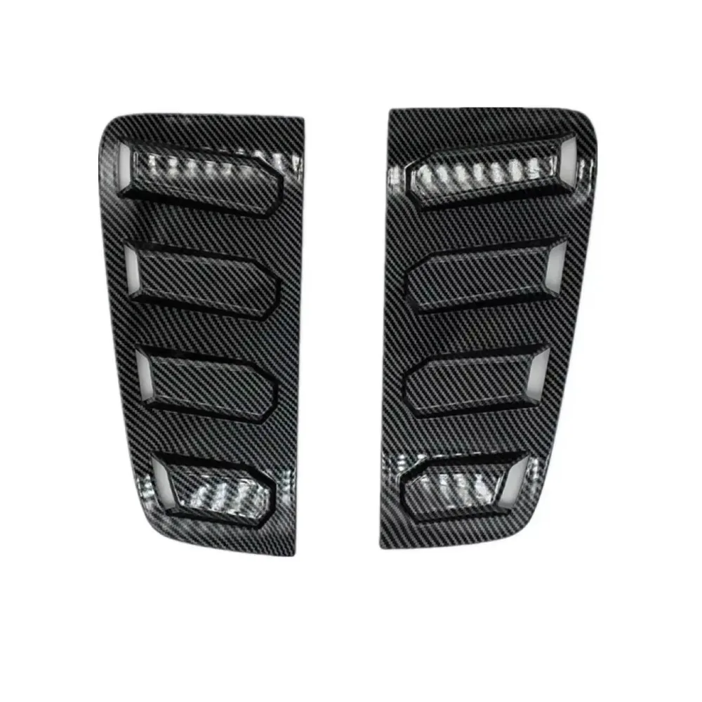 Cubierta  rejilla para ventana trasera  coche, embellecedor  persiana  ventilación lateral Exterior, Scoop ABS, 4 puerta