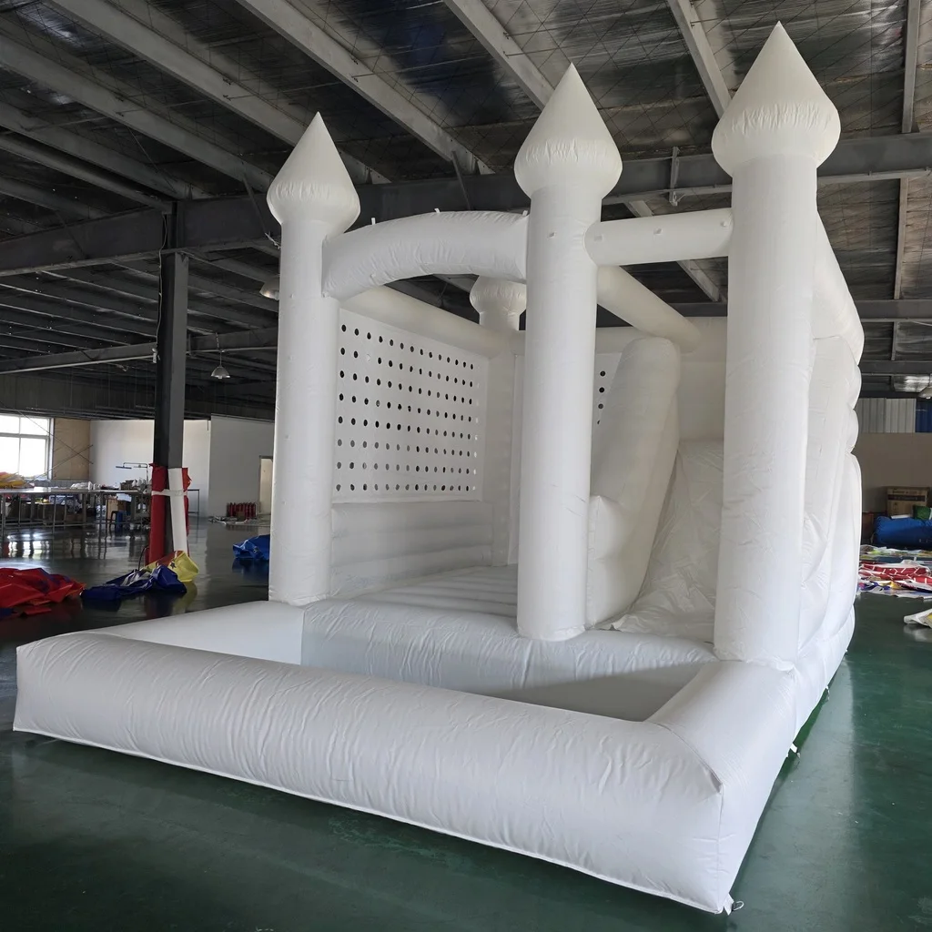 6x4x4m Inflatable Bouncer for Events and Amusement Parks, Customizable, Continuous Airflow, Setup Required
