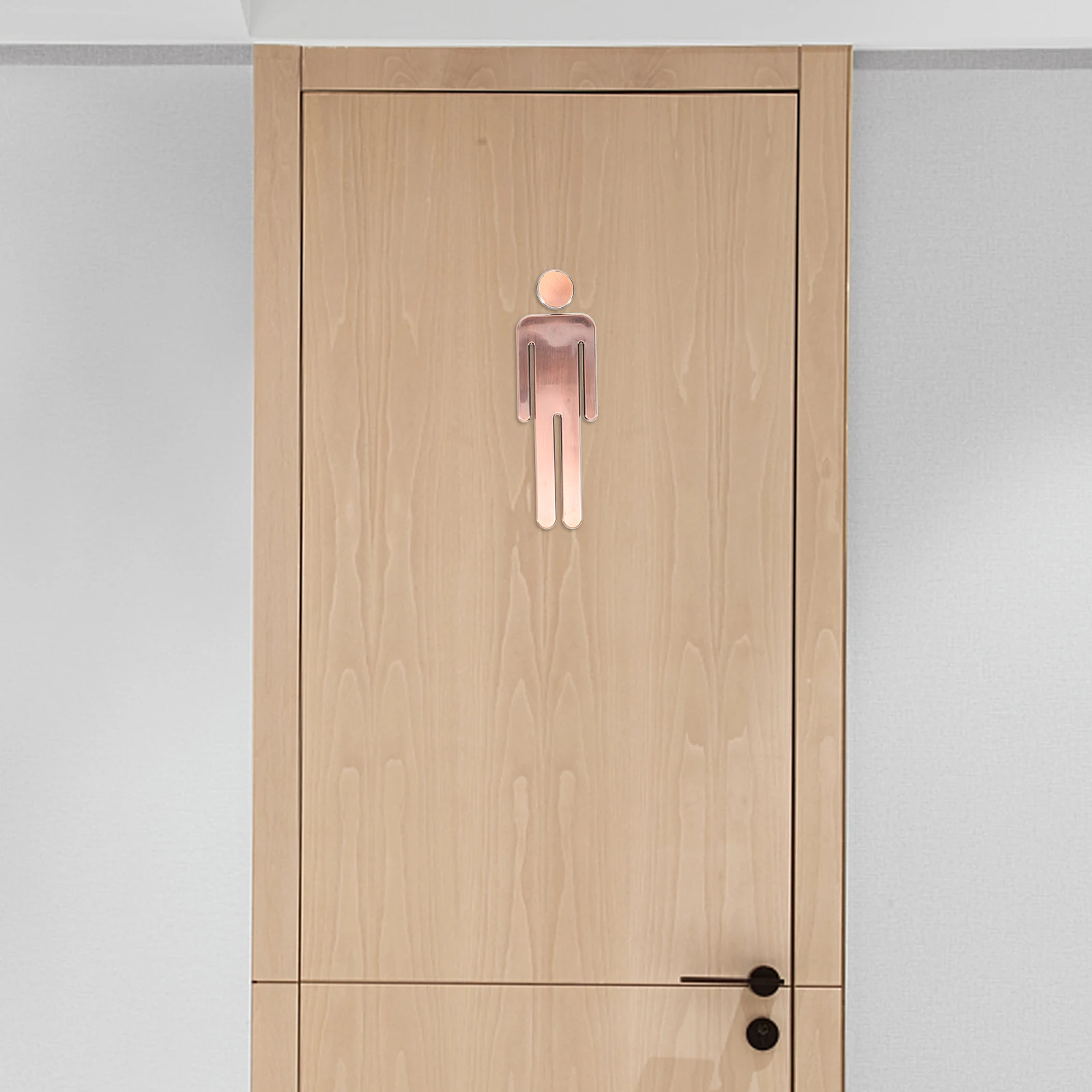 

Toilet Signboard Bathroom Signs for Door Restroom Decor Men Women Mens and Home Wall
