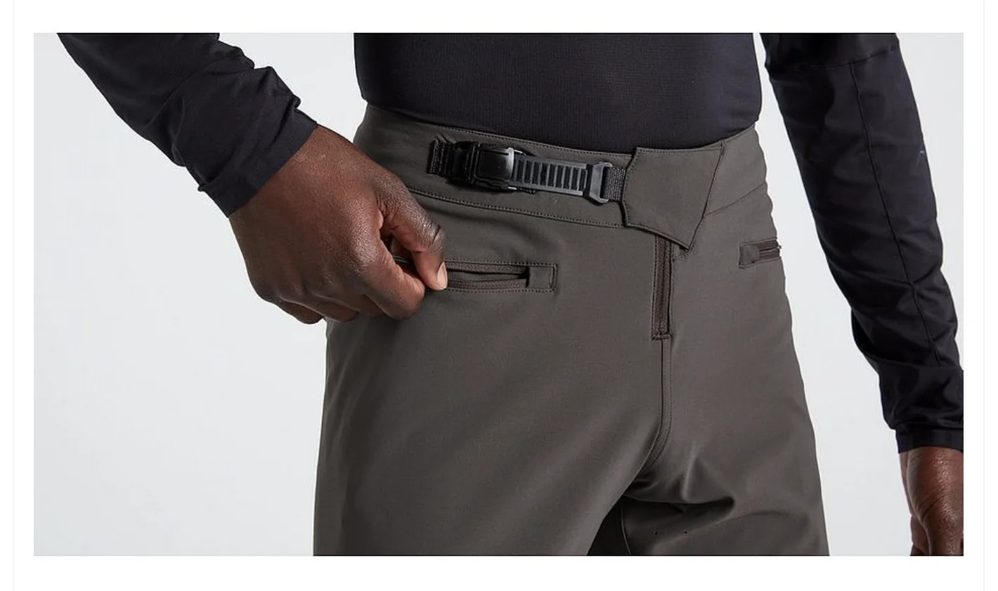 BUCKLE Waist adjustable buckle adjustment provide a secure and for bike pant Riding Pants Bicycle Downhill Bike Pants