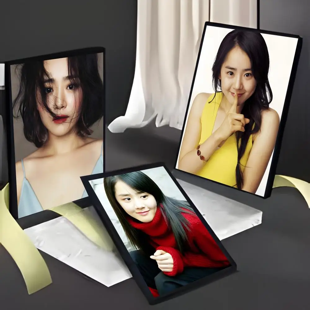 Cute Classic Korean Beautiful Actress M-Moon Geun Young Poster American Film Mural Home Childrens Room Wall Decor Print