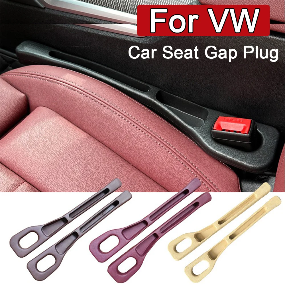 Car Seat Gap Plug Strip Side Seam Car Seat Gap Filler Storage Organizer For VW Golf 7 MK7 Golf 8 Mk8 Tiguan MK2 Polo Jetta ID.4