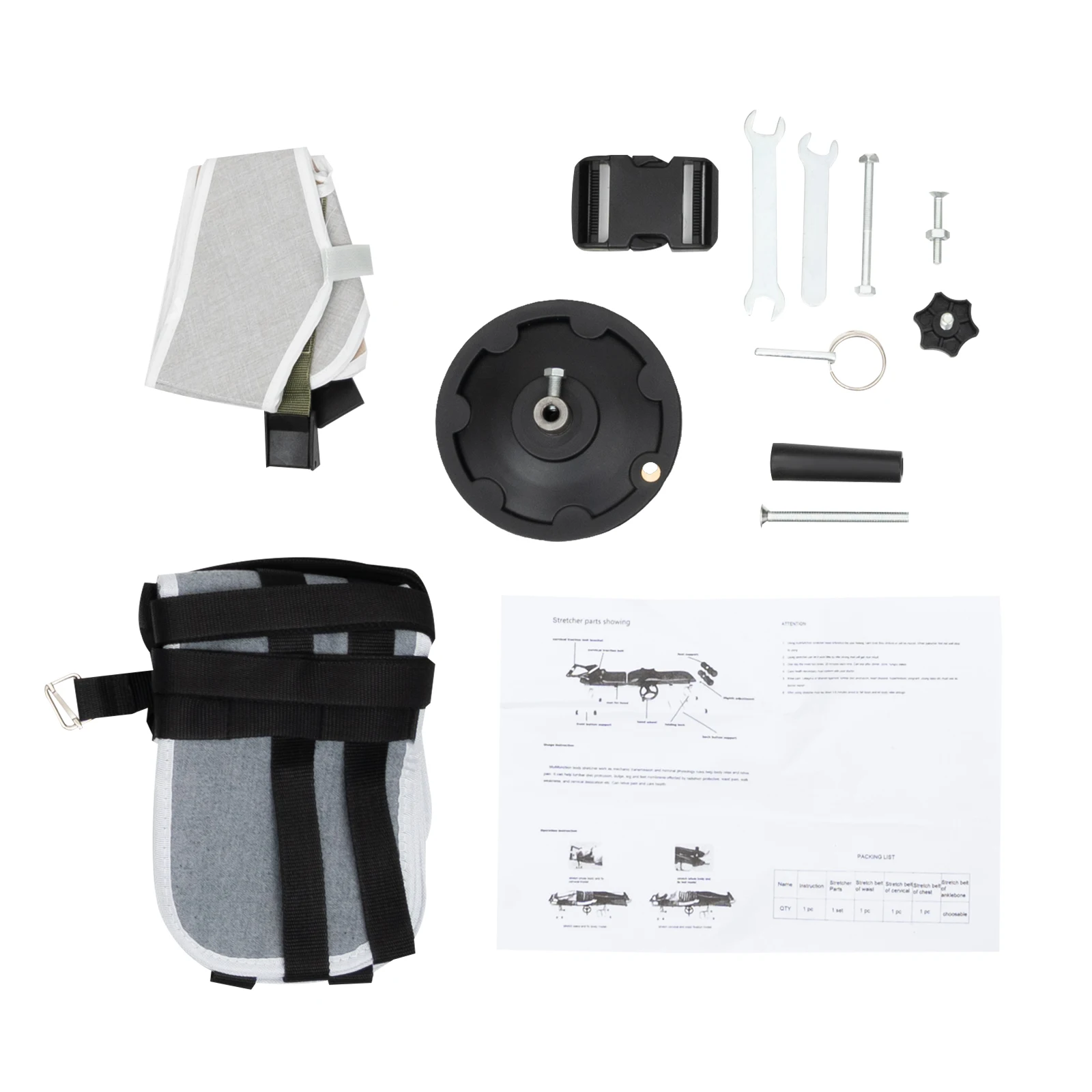 Adjustable Cervical Traction Device for Neck and Back , Multifunctional Stretching Machine for Spinal Health with Safety