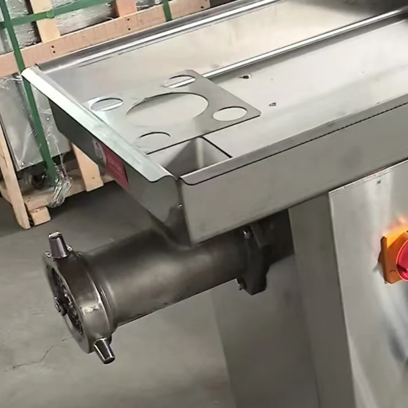 Commercial Meat Mincer Stainless Steel Automatic Fish Ball Meat Grinder Vertical Single 32 Type Smeat Stuffing Machine
