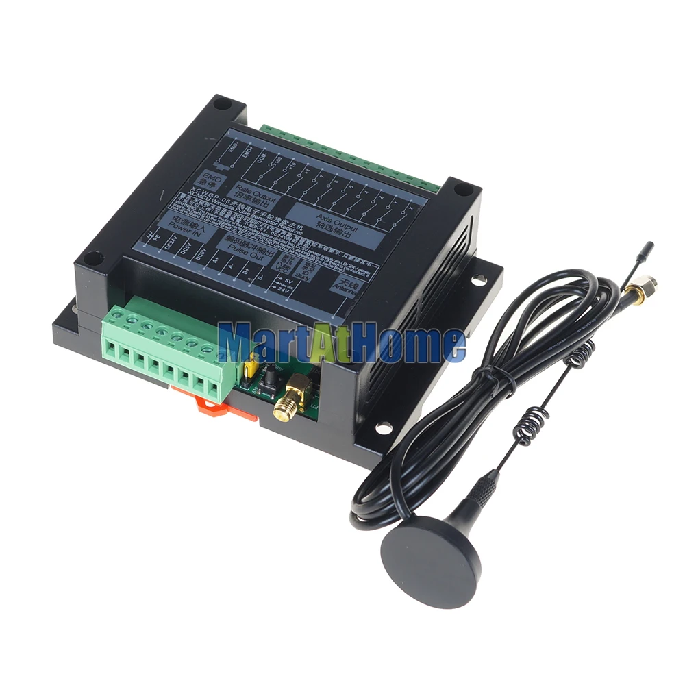 Imagem -03 - Gerador de Pulso Manual com Botão E-stop Mpg sem Fio Torno de Gravação Cnc Eixos 100ppr Npn Pnp