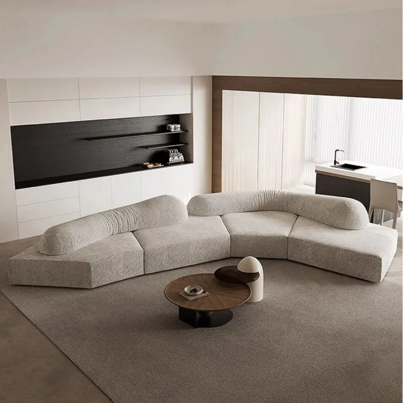 

Italian minimalist fabric rock sofa designer special-shaped creative sofa